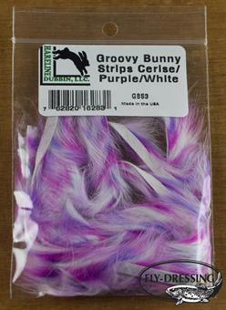Groovy Bunny Strips #3 Fl Cerise-Purple-White