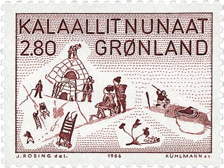 Grønland 1986 - AFA 167 - Postfrisk