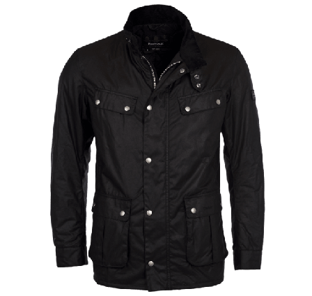 Barbour Duke Wax Jacket Jackor Herr Svart S