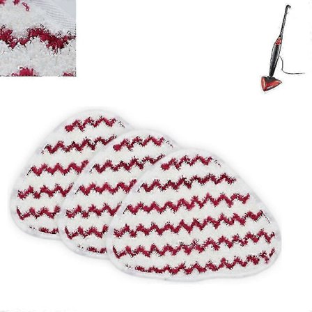 Vileda Mikrofiber Refill Pads (3 stk) for Power Pad Steam Mop - Hot Spray Steam Cleaner