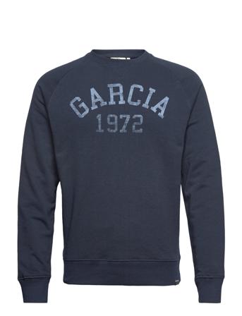 Men`s Sweat Sweatshirt Trøje Navy Garcia