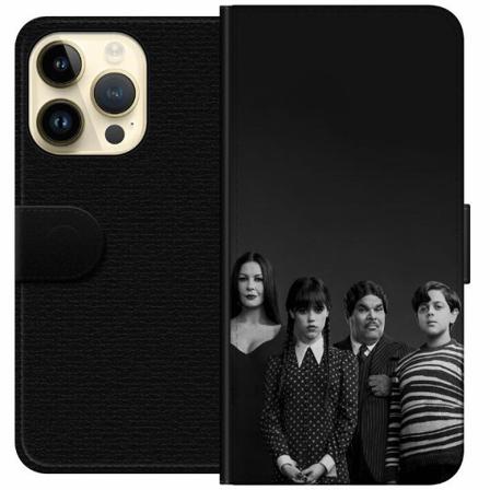 Apple Iphone 14 Pro Plånboksfodral Wednesday Addams