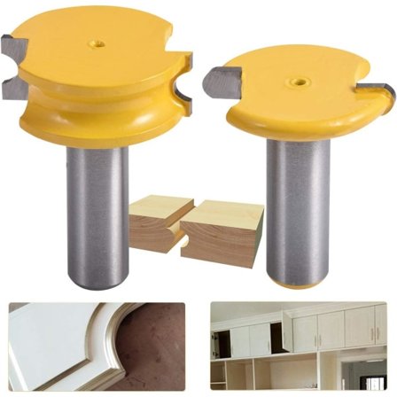 IC 2 stk/ sæt 1/2" skaft 1-1/2" diameter kanotfræser og perlefræser