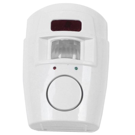 Trådløst alarmsystem til hjemmet med detektor +2x fjernbetjeninger Pir Infrarød bevægelsessensor alarm