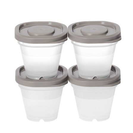 Matförvaring/burk 0,5 dl 4-pack