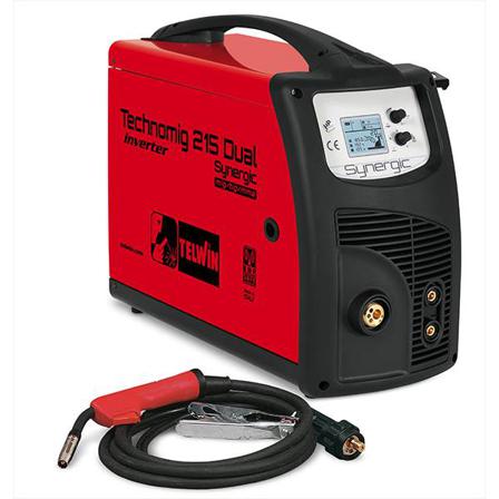 Telwin Technomig 215 Dual Synergic Svejser, Svejsning