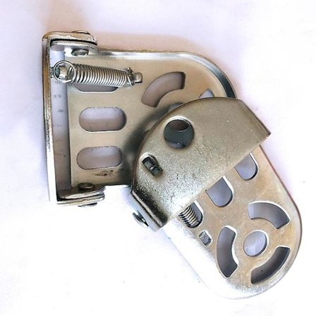 1 par sykkel sammenleggbar fotstøtte for barn sykkel baksete sikkerhetsfotstøtte fotplater pedaler for terrengsykling