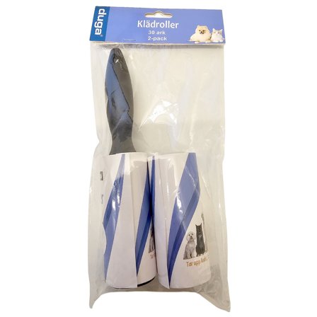 Klesruller med Plasthåndtak 2-pakning