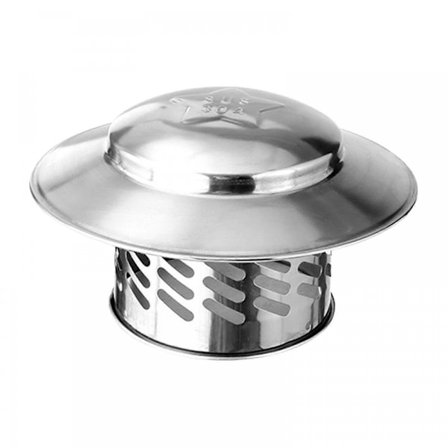 Skorstensregnhætte og skorstenshætte til udendørs pejs, skorstenspiber - vejrbestandig røgafledning