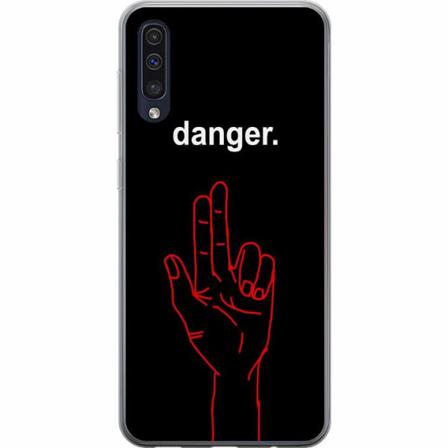 Samsung Galaxy A50 Genomskinligt Skal Stranger Things