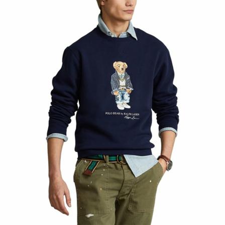 Polo Ralph Lauren, Sweatshirt Niebieski, Mężczyzna, Rozmiar: S