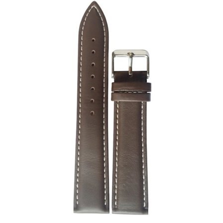 Stoppat läderband 18/20/22/24 mm