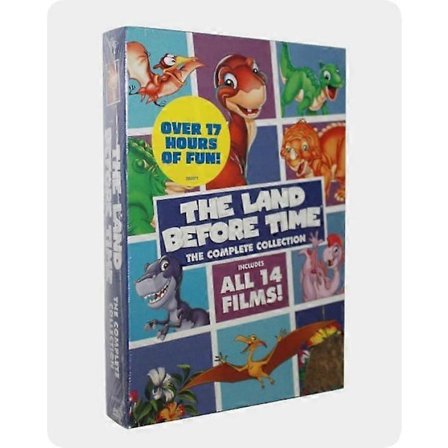 The Land Before Time Komplett Samling Alle 14 Filmer DVD 8-Disc Bokssett Ny
