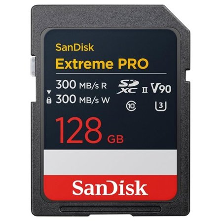 SanDisk Extreme PRO SDXC 128GB UHS-II V90 luokka 10