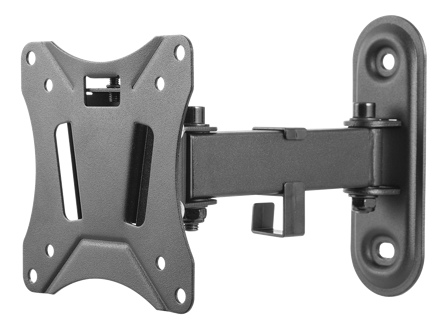 Deltaco ARM-0250 brakett - full bevegelse - for LCD-TV - svart