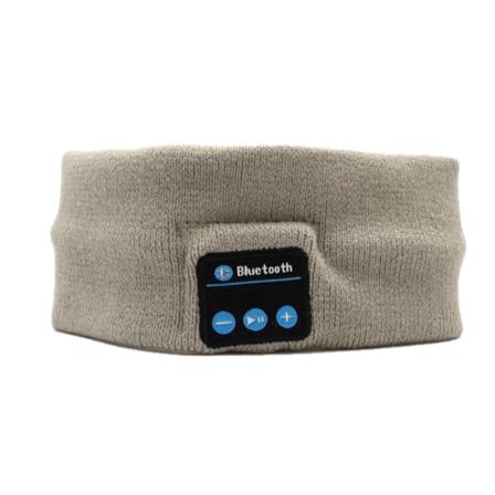Sleep Headphones - Bluetooth Headband Headphones & Microphone 2pcs Light Gray