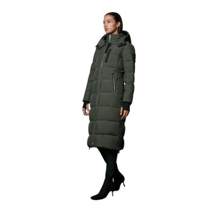 Moose Knuckles, Jocada Parka 4 Groen, Dames, Maat:M,polyester,Ritsen