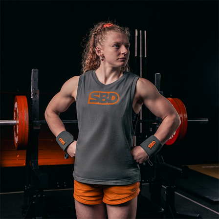 SBD Apparel Forge Brand Tank Grey Women's