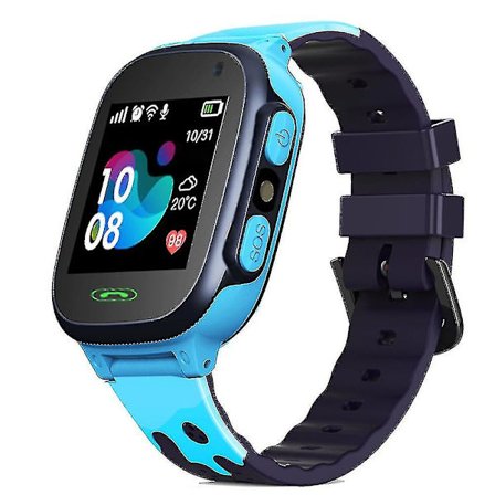 Barnklocka Telefon 4g Wifi Kamera Touch Smartwatch Gps Tracker Sos Multifunktion