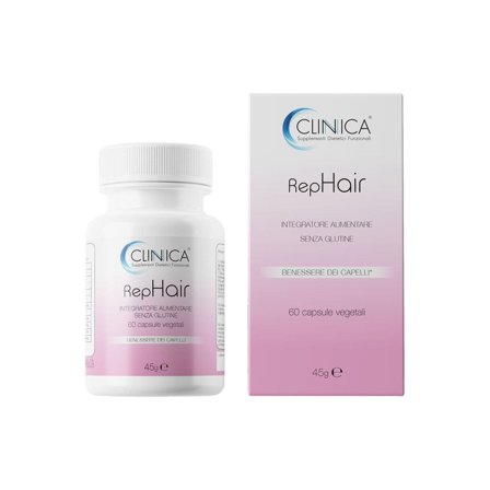 Clinica RepHair - capelli - 60 capsule vegetali = 1 mese di