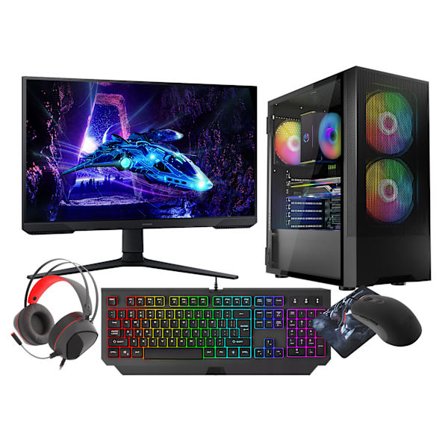 VIST Gaming Set R5 5600GT 32GB RX VEGA SSD 1TB WIFI Win11 24"