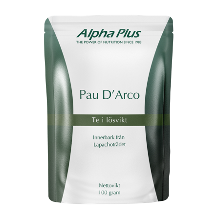 Alpha Plus Pau D'Arco Te i lösvikt 100 gram