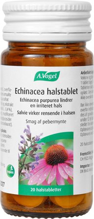 3 for 2 - A.Vogel Echinacea halstabletter 20 stk, Helse & Madvarer, Ondt i Halsen, Halspastiller