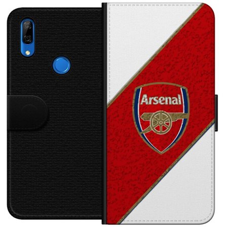 Kompatibelt Plånboksfodral till Huawei P Smart Z Red Cannon Emblem