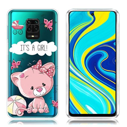Deco Xiaomi Redmi Note 9 Pro / Xiaomi Redmi Note 9S / Xiaomi Redmi Note 9 Pro Max skal - Tecknat Djur