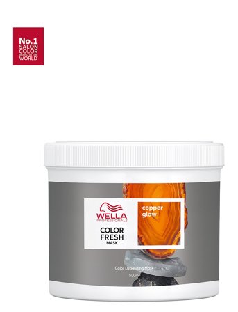 Wella Professionals Wella Professionals Color Fresh Mask Copper Glow 500 Ml - Nude - 500 ML