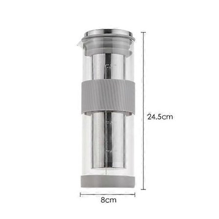 Cold Brew Kahvi- ja Teenkeitin Borosilikaattilasi Jäätee