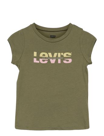 Lvg Short Slv Graphic Te Shirt Green Levi's
