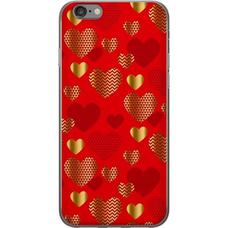Kompatibelt Mobildeksel til Apple Apple iPhone 6 GoldenHearts