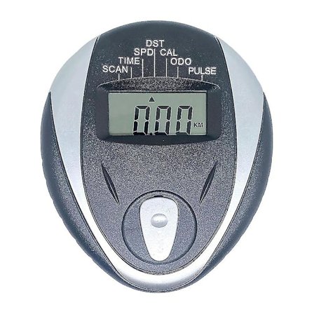 Udskiftningsmonitor Speedometer til stationær cykel, træningscykelcomputer, pulsmåler, cykelmonitor LCD med batteri JU