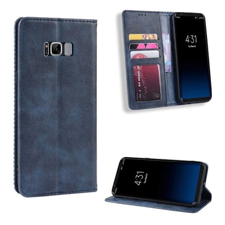 Bofink Vintage Samsung Galaxy S8 etui - Blå