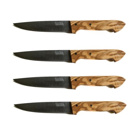 Pallarès Pöytäveitsi, ruostumaton teräs/oliivipuu, 4 kpl