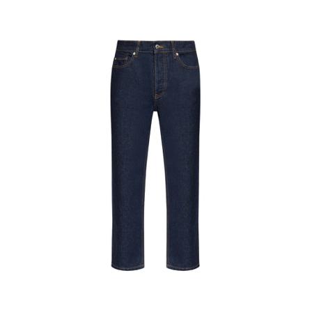 Iro, Rod straight jeans Blauw, Heren, Maat:W33