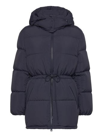 Mid Length Down Jacket Blue GANT