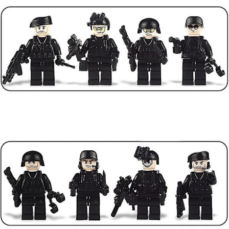 Assembled Building Blocks, Military Special Forces-soldiers Figures