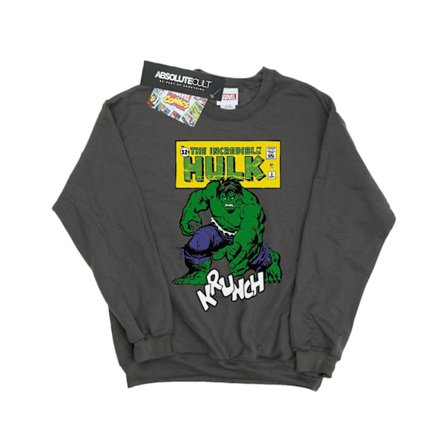 Marvel Herr Hulk Krunch Sweatshirt L Charcoal