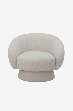 Bloomingville - Fåtölj Ted - Vit - Fåtöljer - Från Homeroom