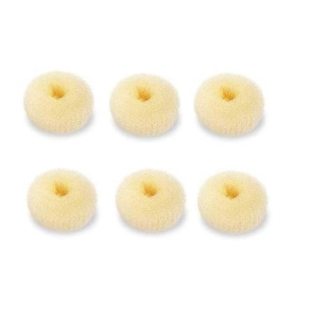 Erittäin pieni hiussolmuke lapsille, 6 kpl Chignon-hiusdonitsi-sukkasolmuke