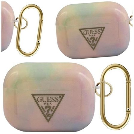 Gjett GUACAPTPUMCGG01 AirPods Pro-deksel rosa/rosa Tie & Dye Collection