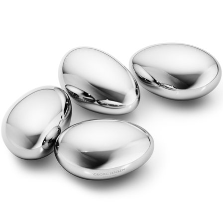 Georg jensen Sky isterninger 4 stk' - 'Sølv