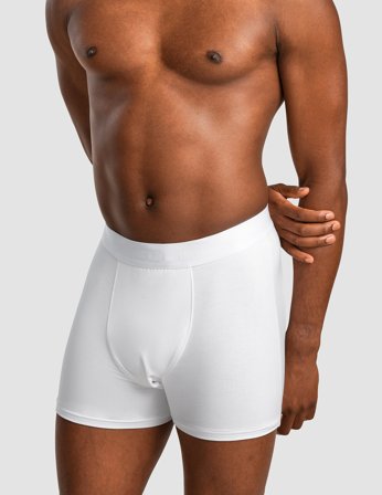 Shaping New Tomorrow - Bamboo Boxers - White - 2-Pack - Male - Size XXL