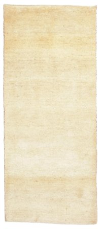 Tecido À Mão Gabbeh Persa Fine Tapete 83X194 Lã Pequeno