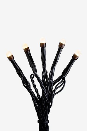 Jotex - Batteridriven slinga 200 LED Svart - Köp Utebelysning hos Jotex