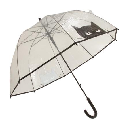 X-brella Dam/dam Cat Face Paraply One Size Cat Selfie