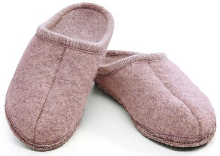 Ulle Original Dam Ulltøfler Dusty Pink