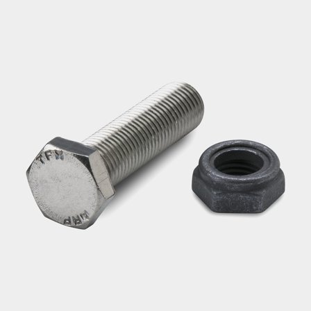 High strength tiller bolt